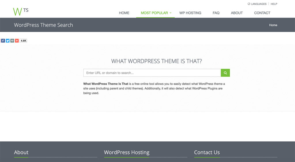 WordPress Theme Search